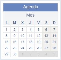 Banner calendario
