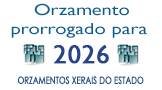 Orzamentos Xerais do Estado prorrogados para 2026