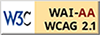 W3C - WAI-AA - WCAG 2.1